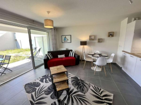 Étel - Appt. moderne 2 pièces, Wifi & parking, à 700m de la plage - FR-1-479-171